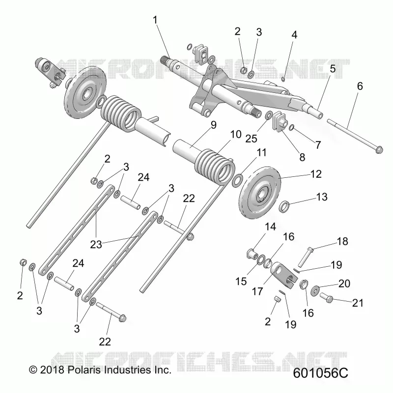 SUSPENSION, TRASERO ARM PAR