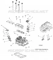 CILINDRO HEAD, CAM AND VALVES