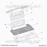CARROCERÍA POSTERIOR CLOSEOFF, CENTER PANELS