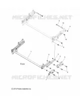CHASIS, HOOD HINGE MOUNTING
