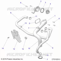 ENFRIAMIENTO, THERMOSTAT AND BYPASS