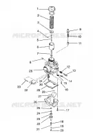 CARBURADOR XLT/0930767,XLT SP/0930667    XLT SKS/09305673 (4923012301036A)