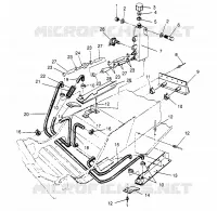 SISTEMA DE REFRIGERACIÓN 500 CARB 0962764, 500 CARB SKS 0962564,  500 CARB SKS E96256 (4931873187B010)