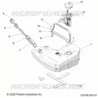 SISTEMA DE COMBUSTIBLE, FUEL TANK