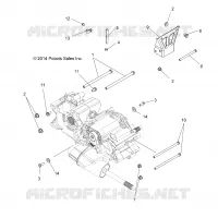 TREN, MAIN GEARCASE MOUNTING
