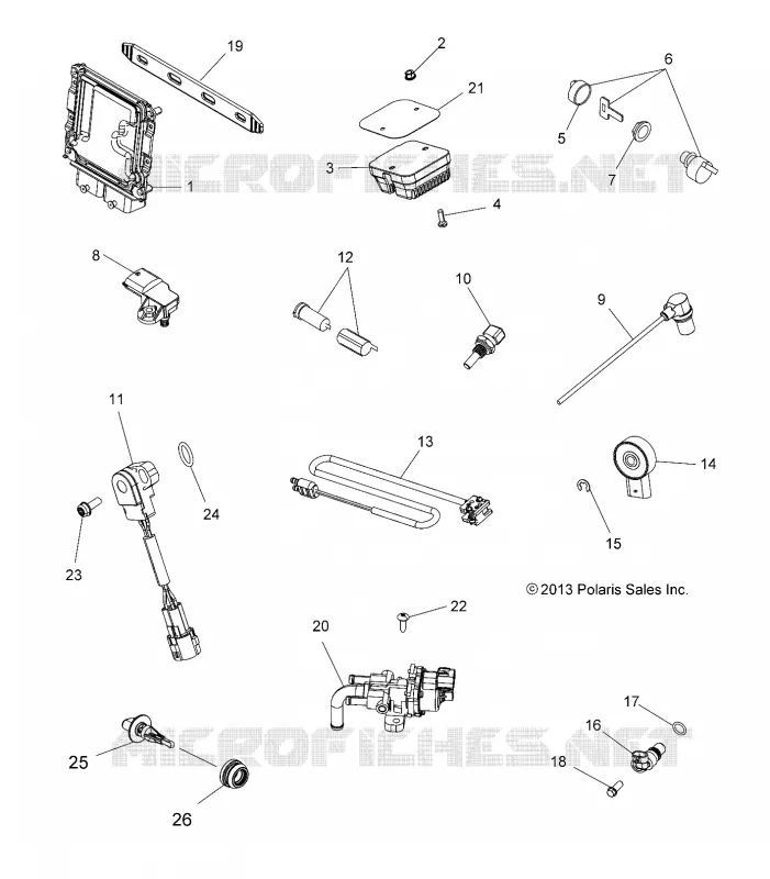 INTERRUPTORES, SENSORES, ECU and CONTROL MODULES