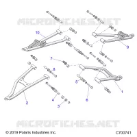 SUSPENSIÃ“N DELANTERA CONTROL ARMS