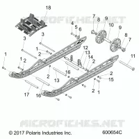 SUSPENSION TRASERA ASM.