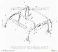 CHASIS, ROLLOVER PROTECTION 5P