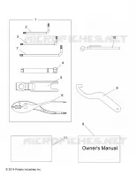 REFERENCES, KIT DE HERRAMIENTA and EL MANUAL DEL PROPIETARIOS