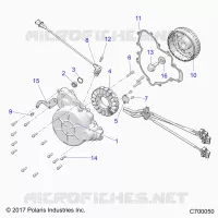 ENGINE, STATOR AND FLYRUEDA