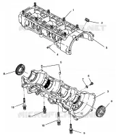 CAJA DEL CIGÜEÑAL ASSEMBLY 600 XCR 0941667 (4927092709033A)
