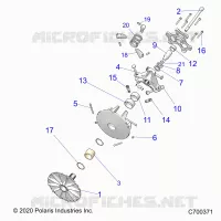 TREN, PRIMARY CLUTCH