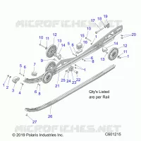 SUSPENSION, MONTAJE EN CARRIL