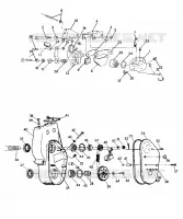 FRENO AND CADENACASE ALL SWEDISH SNOWMOBILES LESS SUPERTRAK, WIDETRAK   LITE (4922482248001A)