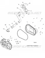 TREN, CLUTCH COVER AND DUCTING