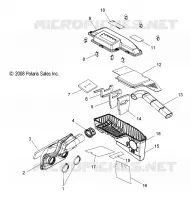 MOTOR, TOMA DE AIRE SYSTEM