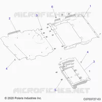 PISO PANELS, REAR
