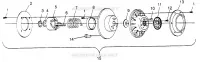 accionado de embrague 440 XCR SP 0961760 (4931583158B014)