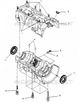CAJA DEL CIGÜEÑAL 500 EFI SKS 0962574, 500 EFI RMK 0962974, and EUROPEAN 500 EFI SK (4931983198C008)