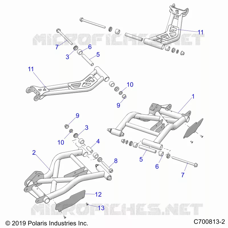 SUSPENSION TRASERA CONTROL ARMS