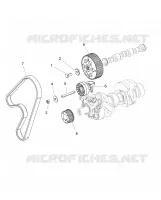 MOTOR, TIMING PULLEY, TIMING BELT, JOCKEY PULLEY