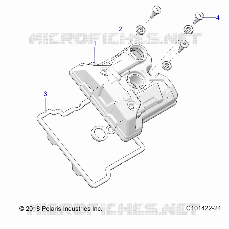 ENGINE, TAPA DE LA VÃLVULA
