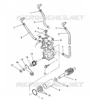 Bomba de aceite XLT/0930767,XLT SP/0930667    XLT SKS/0930567 (4923012301038A)
