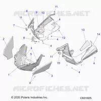 NOSEPAN ASM./FENDERS
