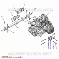 MOTOR, MOUNTING & LONG BLOCK