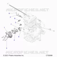 ENGINE, CUERPO DE MARIPOSA AND FUEL RAIL