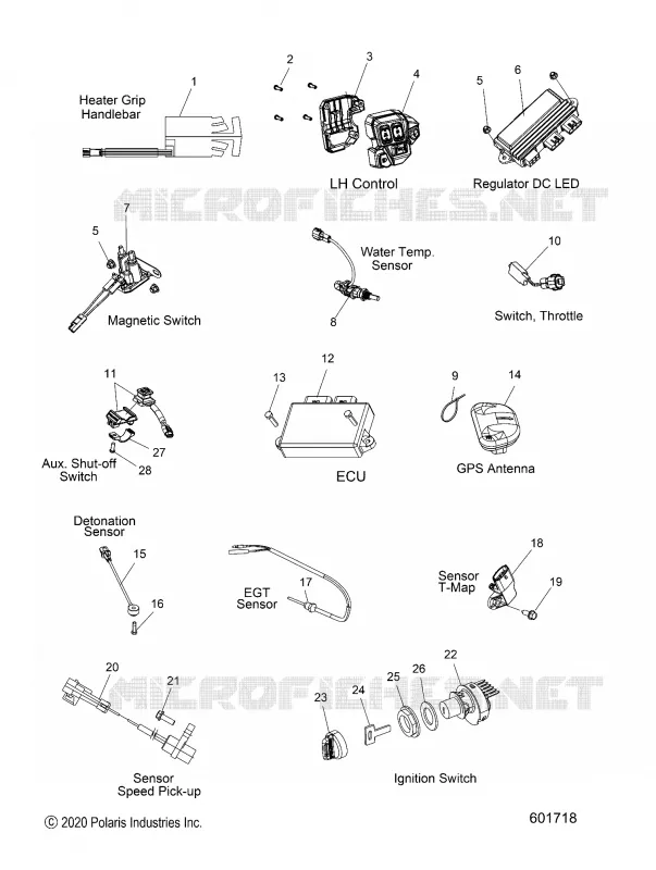 ELECTRICA, SWITCHES, SENSORS AND COMPONENTS