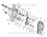 CADENACASE ASSEMBLY 500 EFI E942774 AND  EFI SKS E942574 (49274127410018)