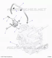 TREN, MAIN GEARCASE MOUNTING