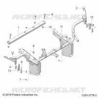 CHASSIS, FRONT BASTIDOR ASM.