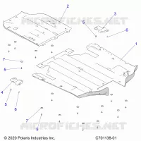 CHASSIS, ESQUÃD PLATES