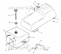 ASIENTO Y tanque de gas ASAMBLEA WIDETRAK GT 0952061 and  EUROPEAN WIDETRAK GT E9 (4928962896A007)