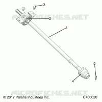 TREN, FRONT PROP SHAFT