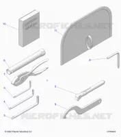 REFERENCES, TOOL KIT AND EL MANUAL DEL PROPIETARIOS -R23MAA57F1/SC1/C9/CK/F1/F9 (C730444)