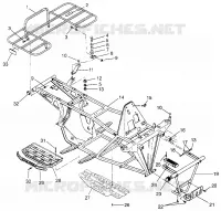 PARACHOQUES / TRANSPORTIN TRAIL BOSS W968527 (4935883588A007)