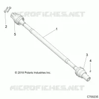 TREN, REAR PROP SHAFT