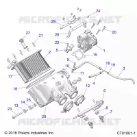 ENGINE, TOMA DE AIRE MANIFOLD