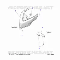 ELECTRICA, HEADLIGHT AND TAILLIGHT
