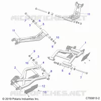 SUSPENSION TRASERA CONTROL ARMS