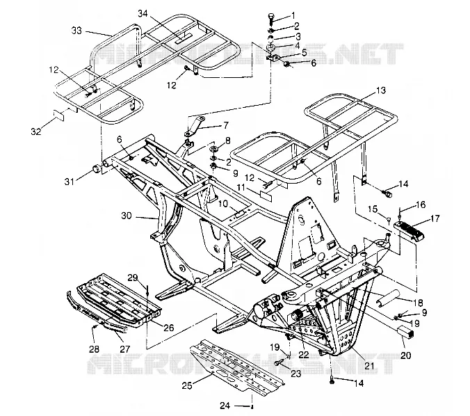 PARACHOQUES / TRANSPORTIN MOUNTING