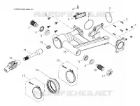 CHASIS, REAR SWING ARM