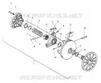 Embrague ASSEMBLY  440 XCR SP X951660 (4932833283C001)