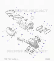 ENGINE, TOMA DE AIRE SYSTEM