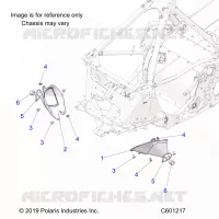 CHASIS, TIE ROD BOOT ASM.
