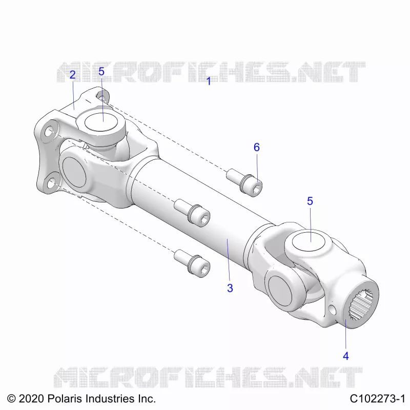 DRIVE TRAIN, PROP EJE TRASERO